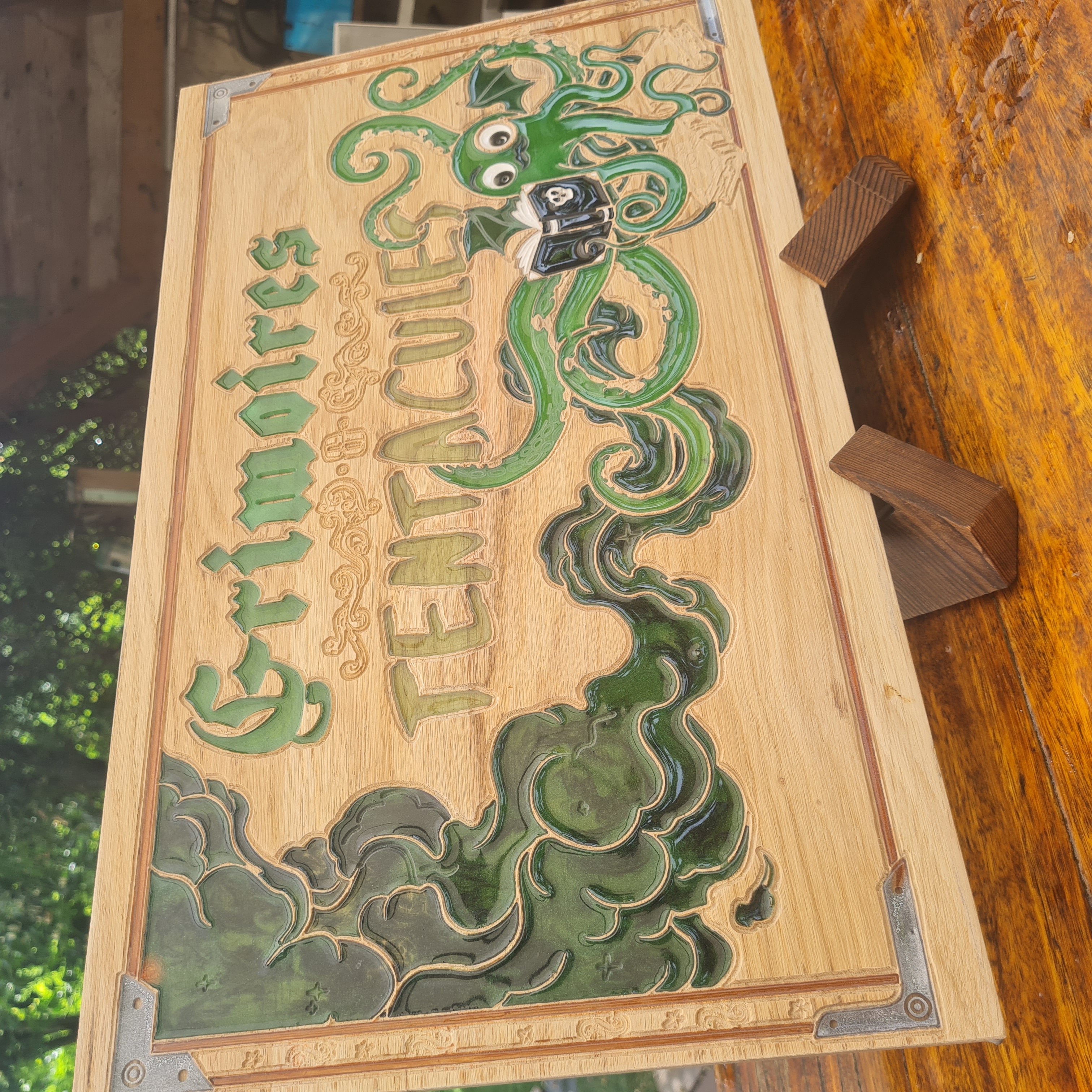 Écrins de bois Grimoires & Tentacules