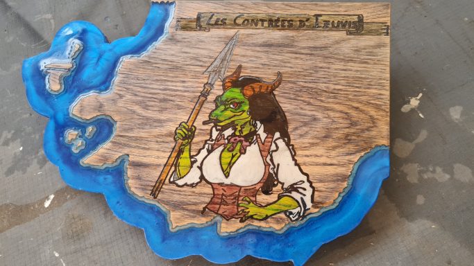 Plaque personnalisable