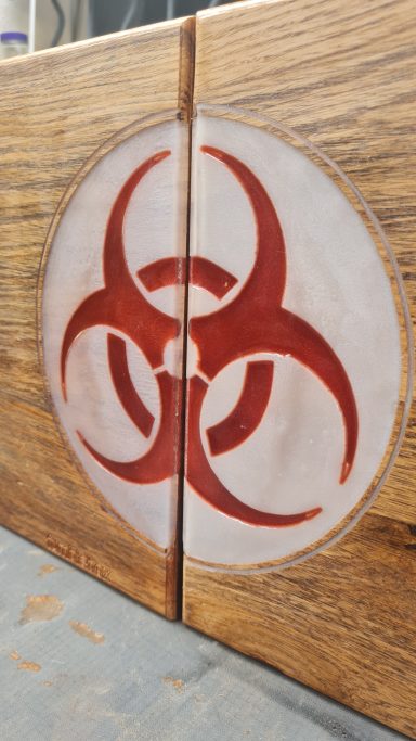 Écran de Maître Chêne en ébonisation