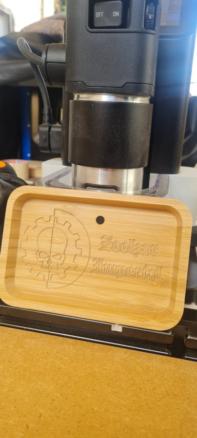 Mini piste à dès en bambou