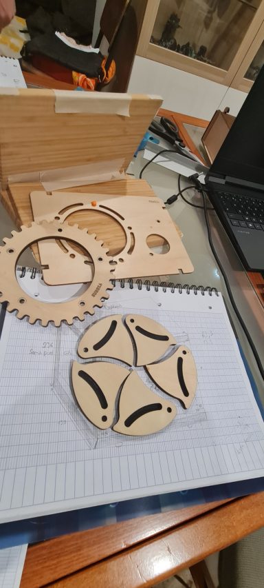 assemblage des pièces maîtresses
