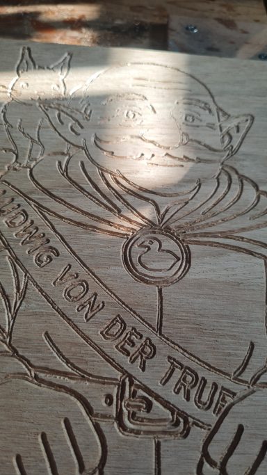 Gravure via un dessin vectorisé